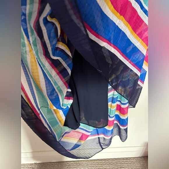 Eliza J Striped Maxi Dress - Picture 7 of 11